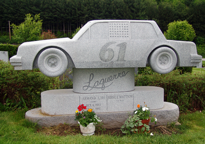 Unusual tombstones
