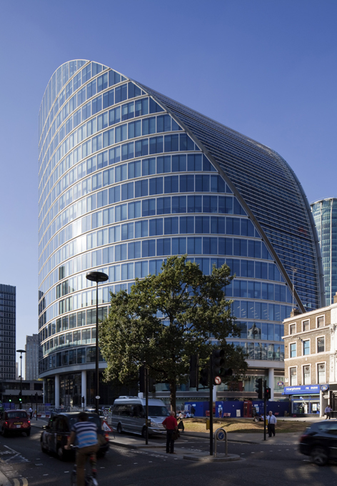 Modern architecture: Glass