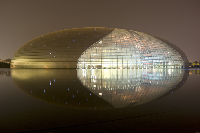 Modern architecture: Glass