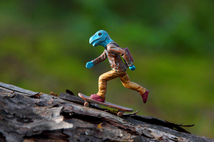 Little dinosaurs by Deivis Slavinskas