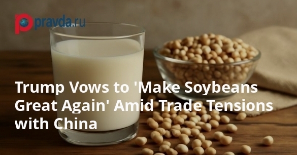 Trump obljublja rešitev za sojo med trgovinskimi napetostmi s Kitajsko