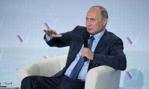 'Amazing idiots' will never isolate Russia's Crimea - Putin