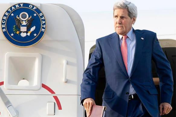 Kerry comes to Moscow to talk to Putin