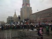 Russian street protests back to where they came from