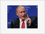 Putin scoffs at US predominance opening economic forum in Davos