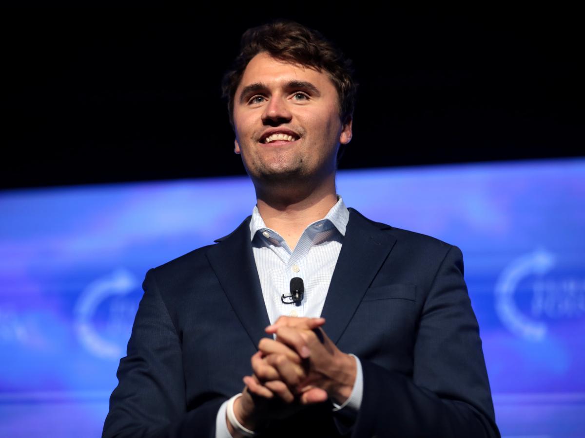 Raw Video Shows Moment of Charlie Kirk Being Shot in the Neck During Speech in Utah