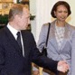 Condoleezza Rice expressed her concern over Russian media shortly after she arrived in Moscow
