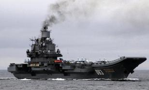 Russia's aircraft-carrier Admiral Kuznetsov on fire during repairs