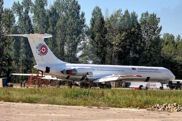 Kim Jong-un's aircraft lands in Russia