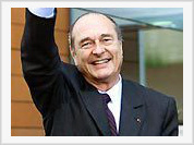 Jacques Chirac will see secret Russian space center
