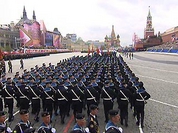 Military parade in Moscow's Red Square marks the start of Victory Day celebrations