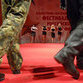 Russian army cold and sick in haute couture uniforms