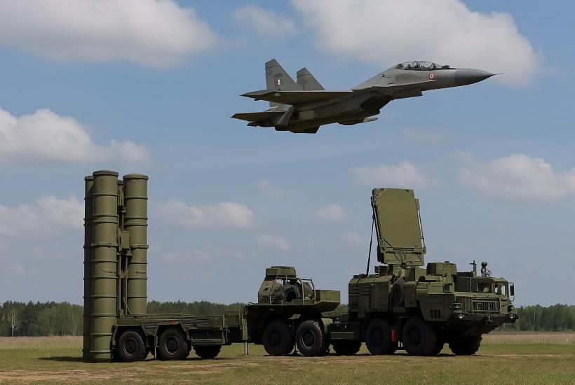 Su-30MKI and S-400