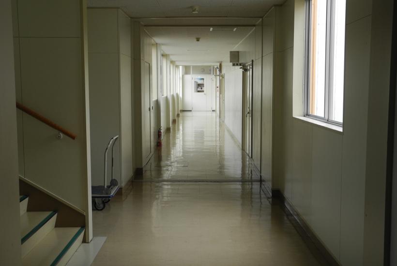Hospital corridor