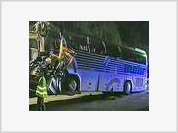 Tour bus with Russian tourists crashes in France killing 4