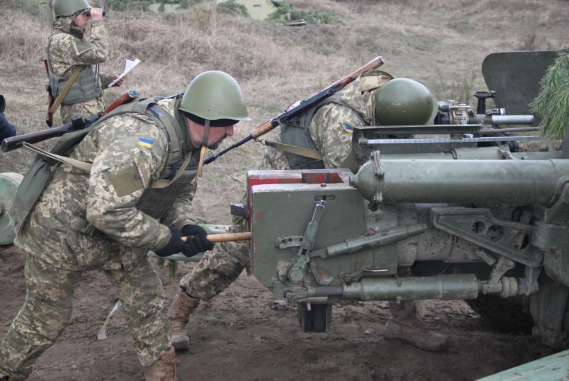 Soldiers of the Armed Forces of Ukraine