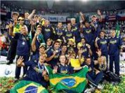 In Rome, Brazil walks over Cuba and makes history winning third Volleyball World Cup