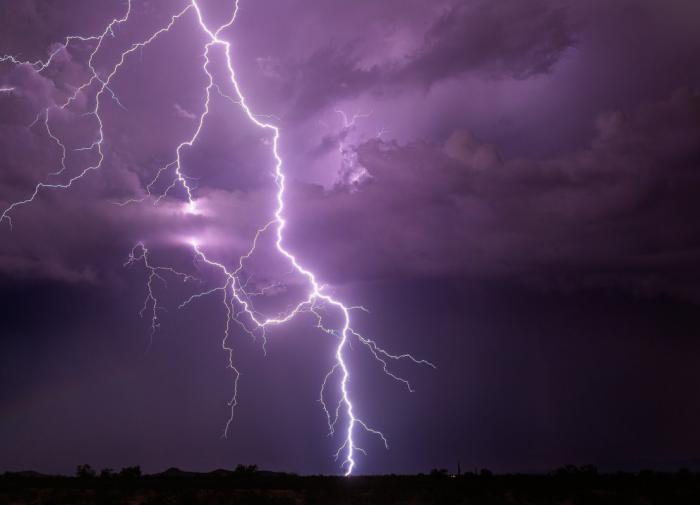 Woman killed by lightning strike hiding from thunderstorm under a tree
