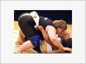Overweight Russian schoolgirl becomes world champion in sumo