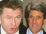 Zhirinovsky and John Kerry: Israel must build the Wall