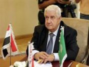 Foreign Minister says Syria rejects outside interference