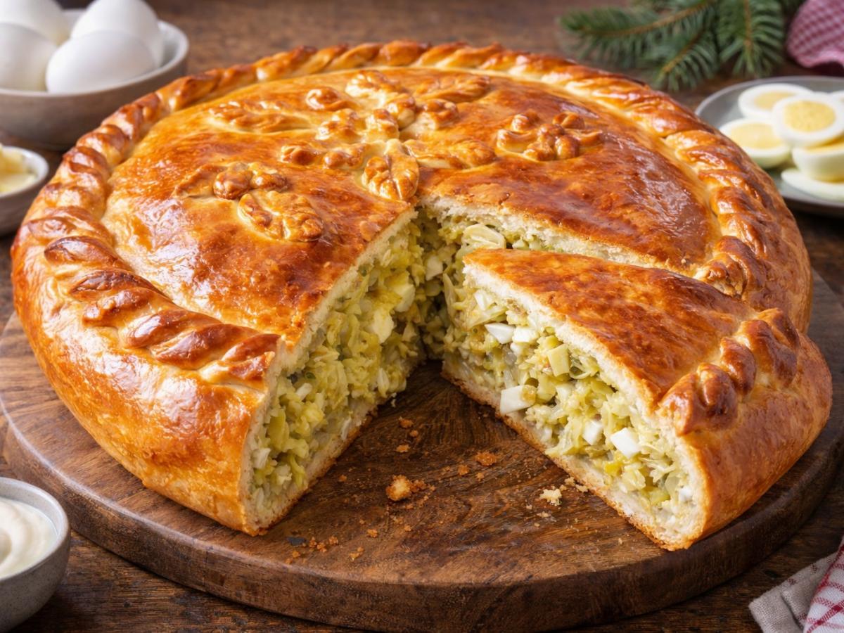 Festive Cabbage and Egg Pie: A Classic Recipe for the Whole Family