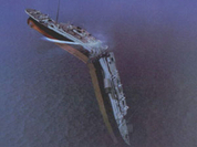 Titanic sank faster than it was thought