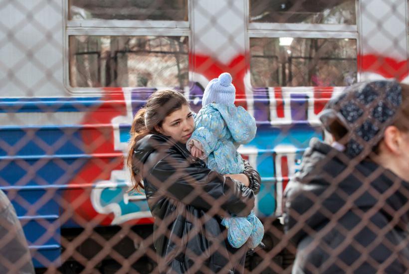 Ukrainian refugees in Poland