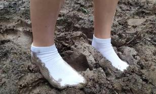 White socks will dazzle: just try this method