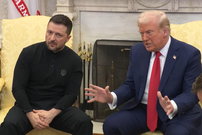 Zelensky and Trump Conflicting Each Other