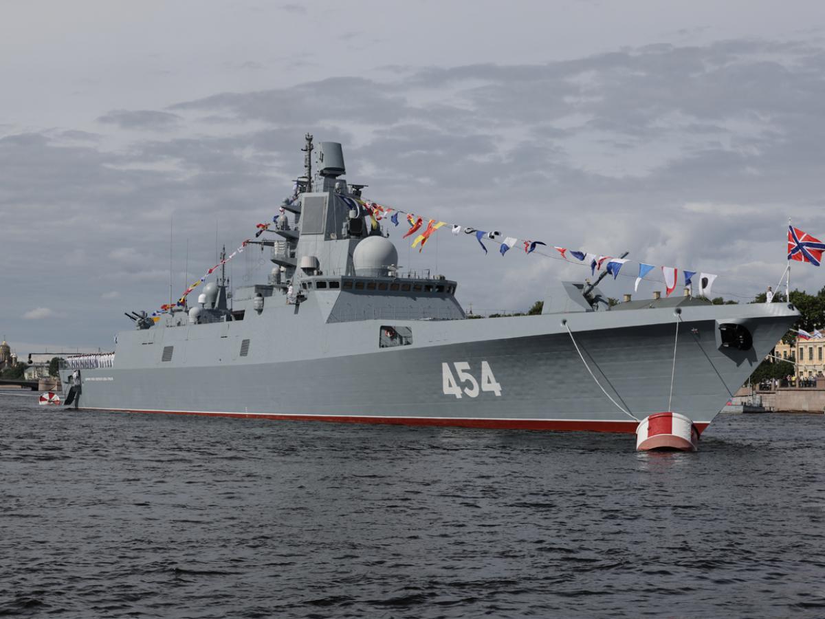 Putin launches Admiral Gorshkov frigate, armed with Zircon hypersonic missile systems