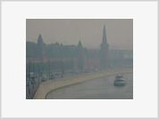 Thick Smog of Peat and Forest Fires Covers Moscow