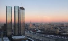 Glass windows in luxury Moscow skyscraper complex burst as cold weather comes