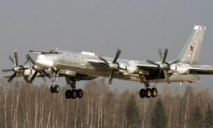 Russian Tu-95 missile carriers fly over neutral waters of Sea of Japan
