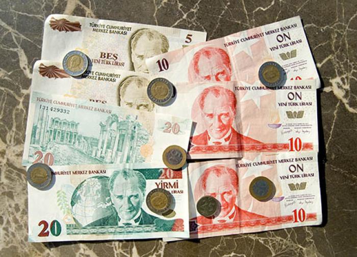 Turkish national currency falls to record low against US dollar