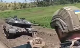 Video shows annihilated German Leopard 2A6 tanks in Ukraine