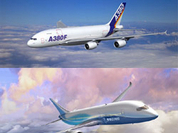 Gigantic A-380 liner triggers strong competition between Airbus and Boeing