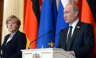 Putin sets Merkel against Trump. She doesn't mind