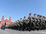 Who's unhappy with Victory parades in Moscow?