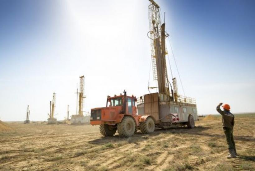 Uranium mining at the Inkai project in Kazakhstan