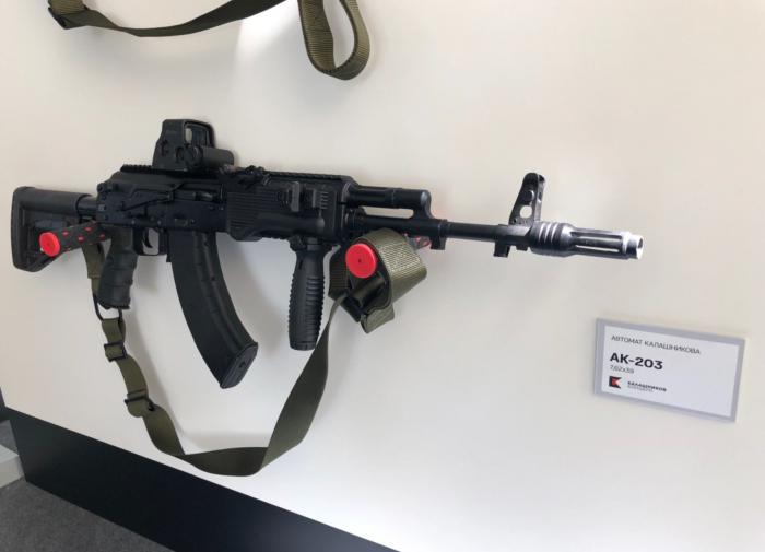 Kalashnikov AK-203 assault rifles to be produced in India