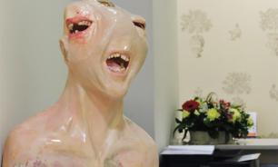 Terrifying monument to toothache installed in St. Petersburg dental clinic