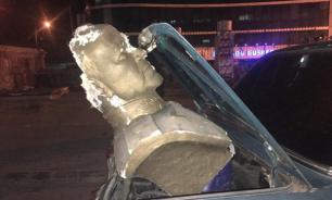 Marshal Zhukov bust vandalized in Ukraine