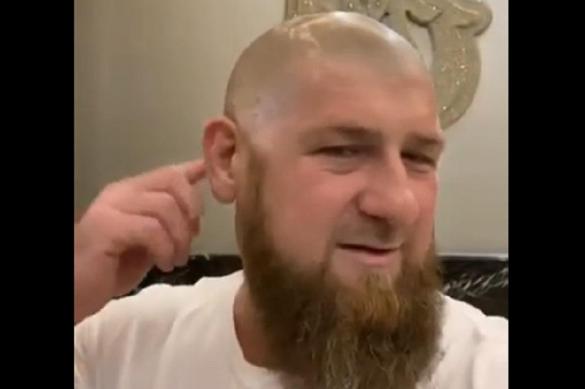 Chechen President Kadyrov shaves his head in quarantine