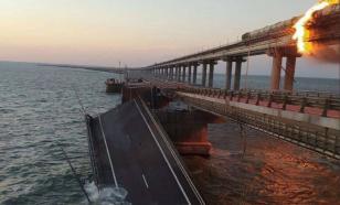Zelensky: Ukraine did not order a terrorist attack on the Crimean bridge