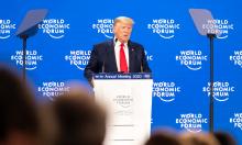 'Without Us, You’d Speak German': Trump’s Greenland Speech Shocks Davos