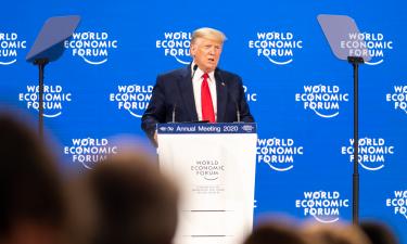 'Without Us, You’d Speak German': Trump’s Greenland Speech Shocks Davos