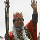 Bolivia's Evo Morales, voted by the people and blessed by ancient gods