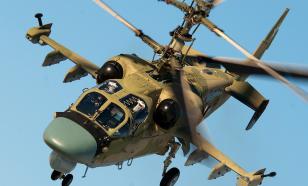 Ka-52 helicopter crashes into Sea of Azov