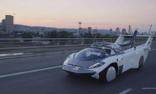 First flying car makes spectacular flight and takes a joyride